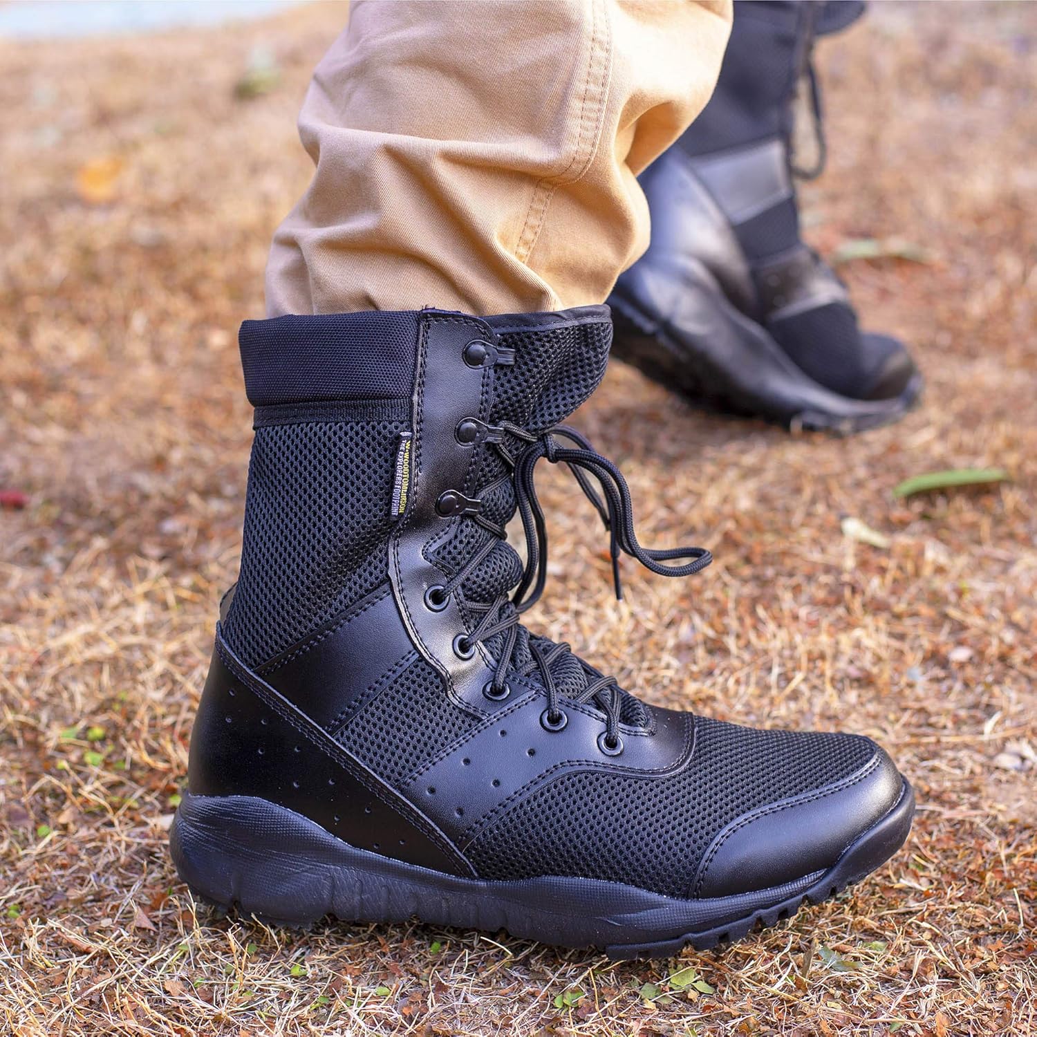 Suede Leather Military Lightweight Tactical Boots