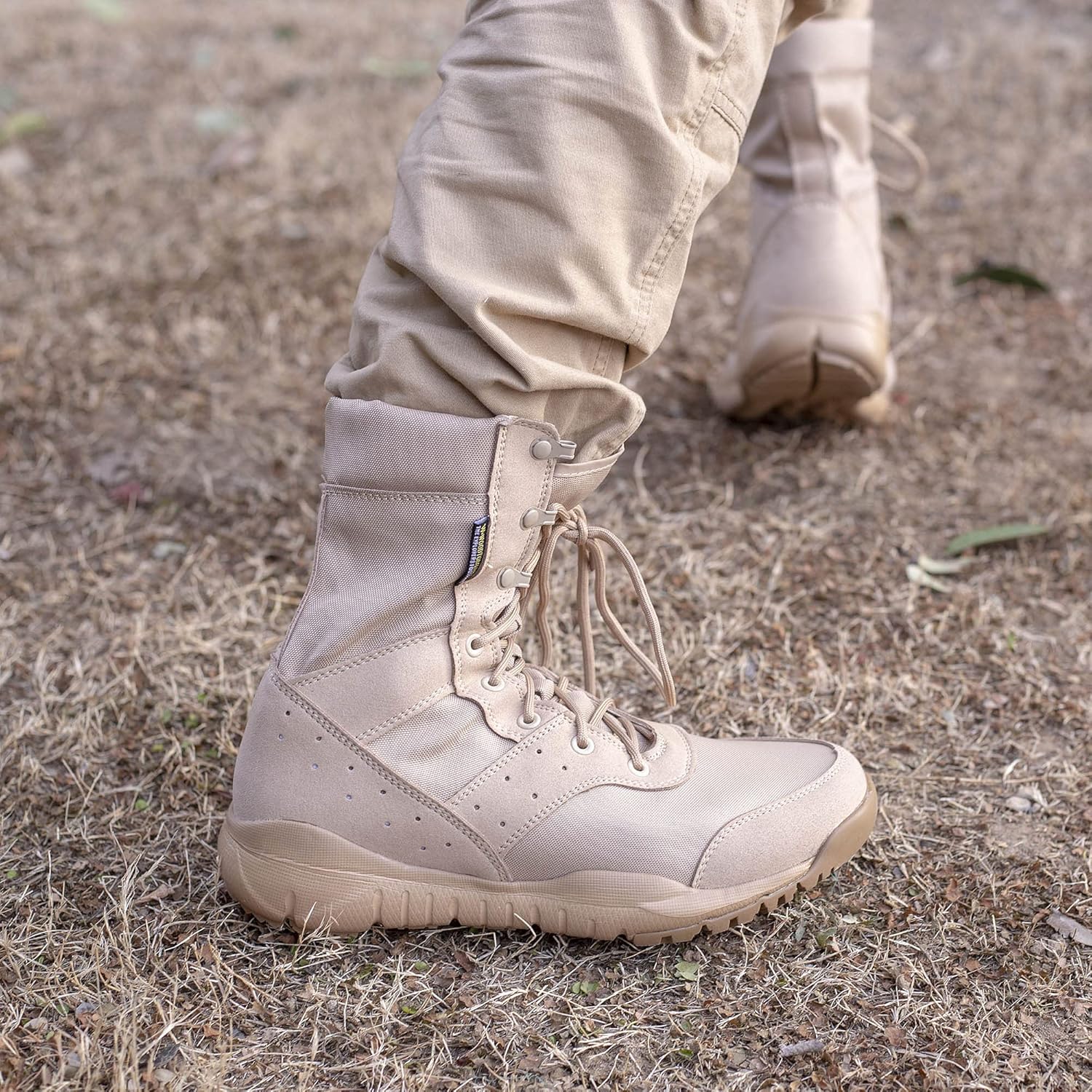 Suede Leather Military Lightweight Tactical Boots
