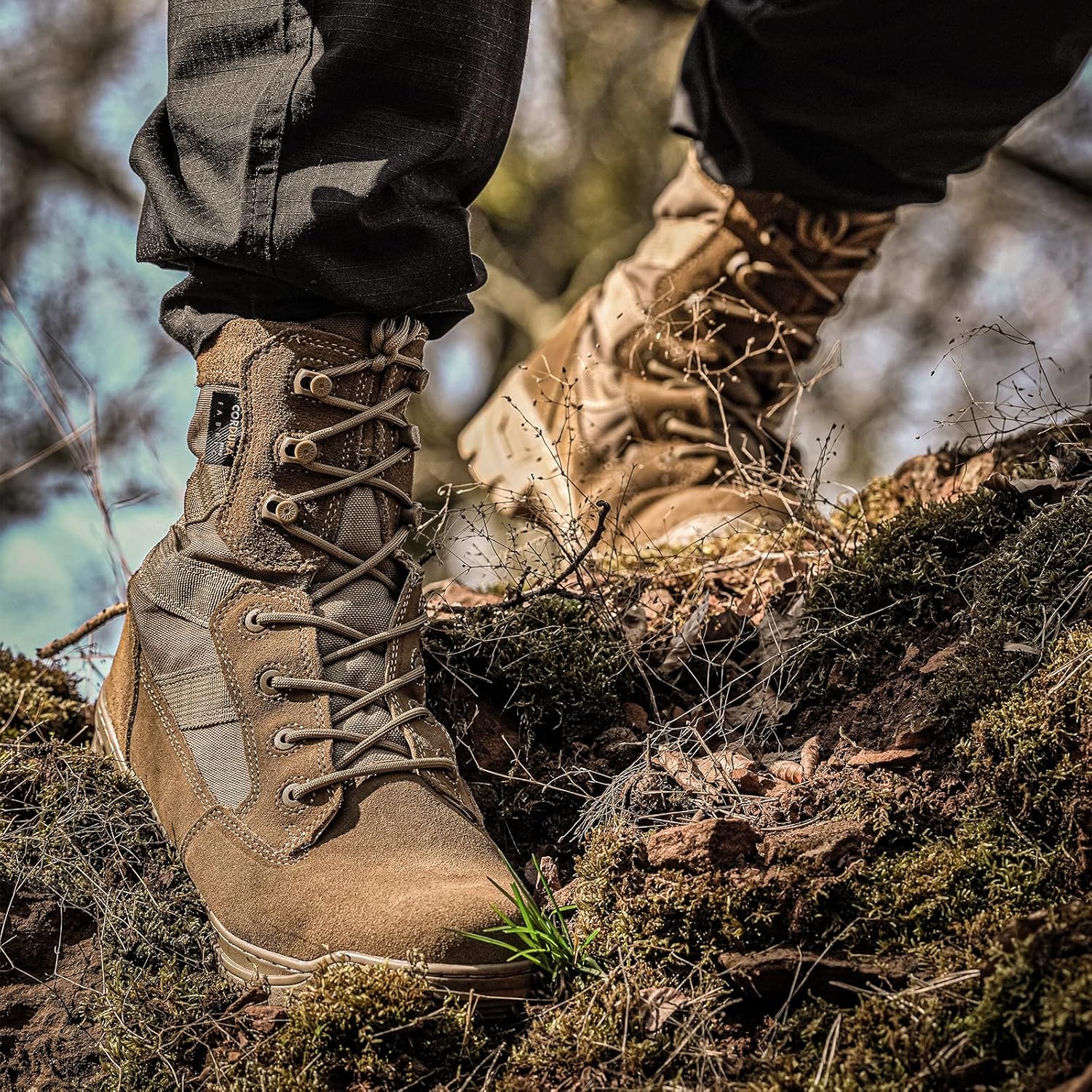 Military Combat Work Boots for Hiking Motorcycle