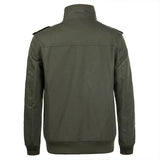 Men's Outdoor Casual Loose Stand Collar Hooded Jacket