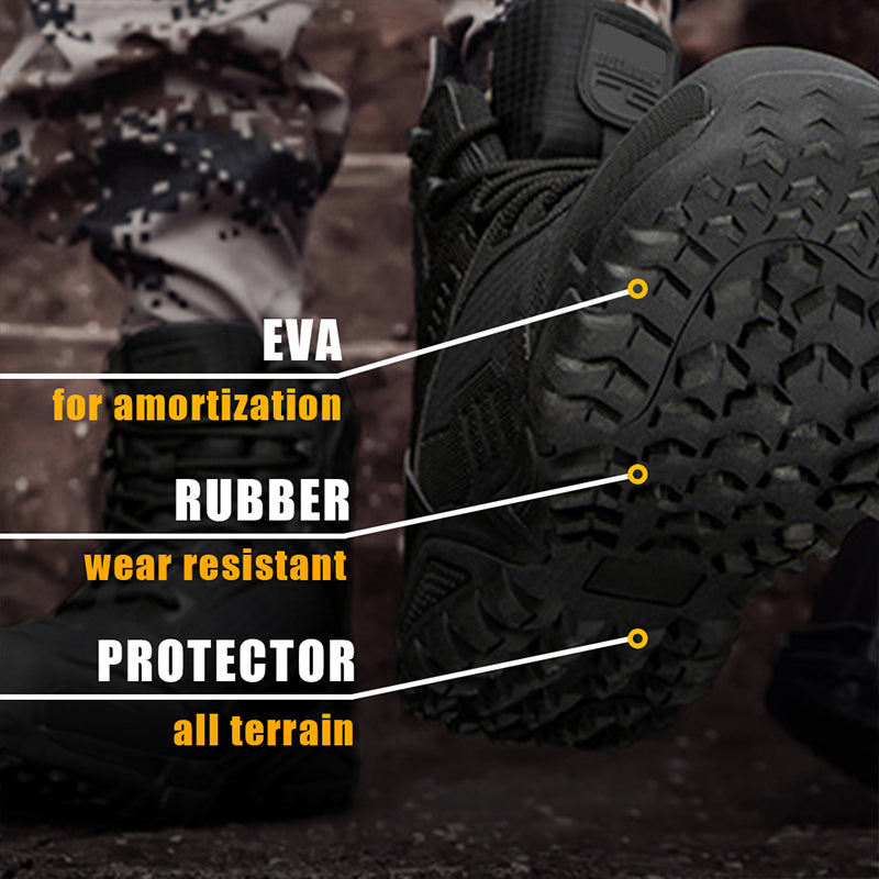 ShadowTrail Elite Tactical Waterproof Combat Boots