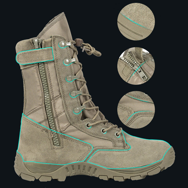 Vanguard 8" High Top Tactical Combat Boots