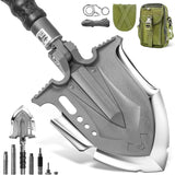 ESPNMAN  Survival Shovel Multitool 28 in 1 Luxury Kit