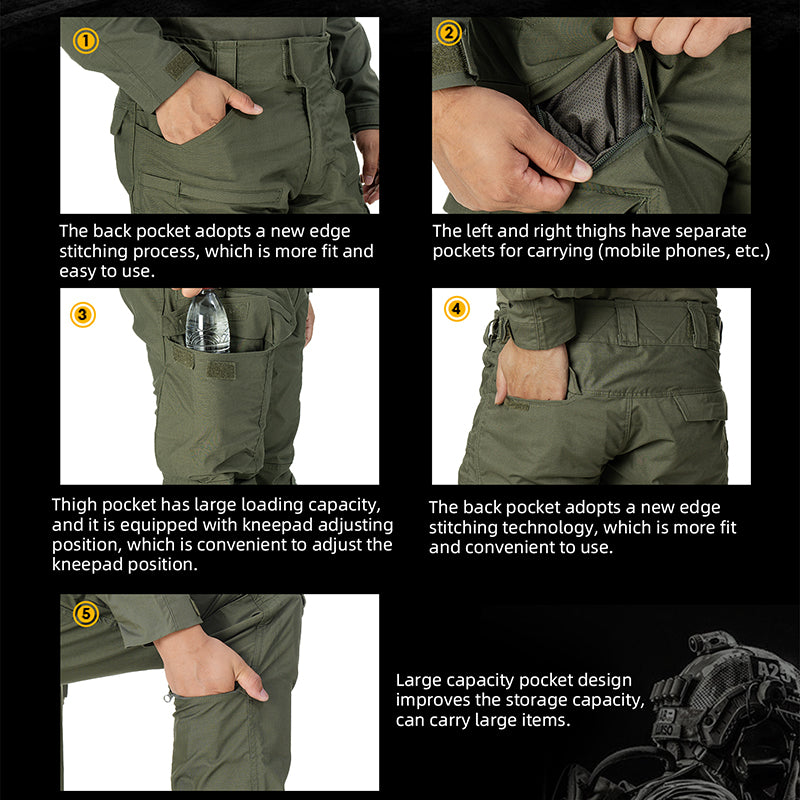 G4 Tactical Pants With Knee Pads