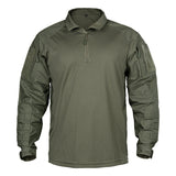 UFS Tactical Shirt  With Elbow Pads Elasticity Breathable Sport Shirt