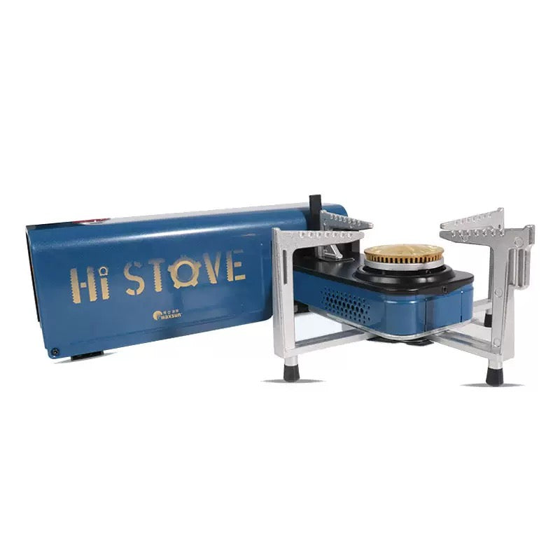 Frosted Blue Portable Butane Gas Stove