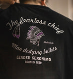 Vintage Indian Headdress Power Print T-shirt