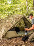 Ultralight 1-Person Camping Tent – Double-Layer Waterproof Camouflage Backpacking Shelter for Hiking, Trekking & Outdoor Survival