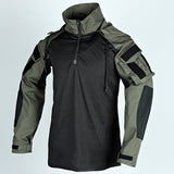Men's Outdoor Tactical Short Sleeve Stand Jacket
