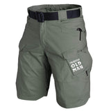 Men’s IX7 Tactical Shorts – 5-Pocket Camouflage Military Work Pants for Outdoor, Hiking, and Summer Training