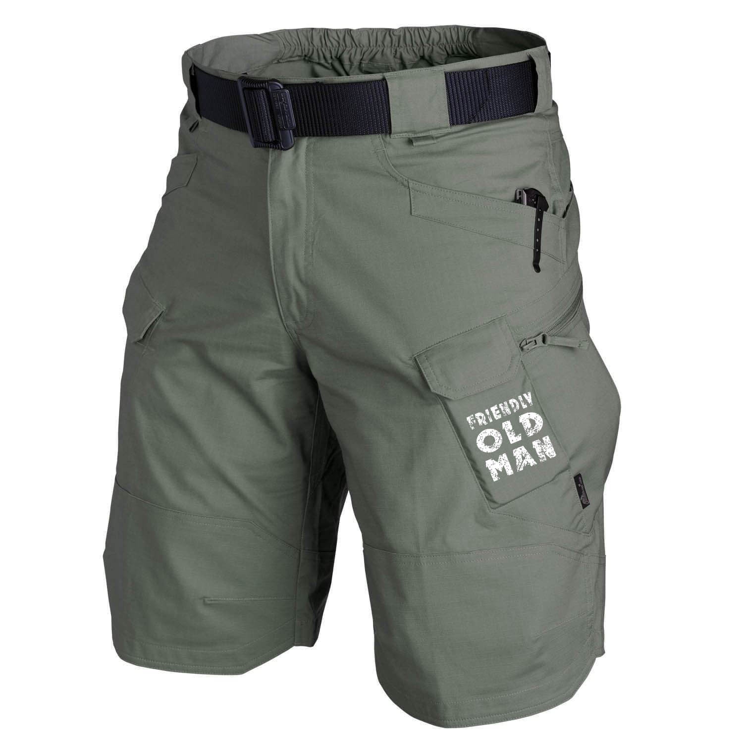 Men’s IX7 Tactical Shorts – 5-Pocket Camouflage Military Work Pants for Outdoor, Hiking, and Summer Training