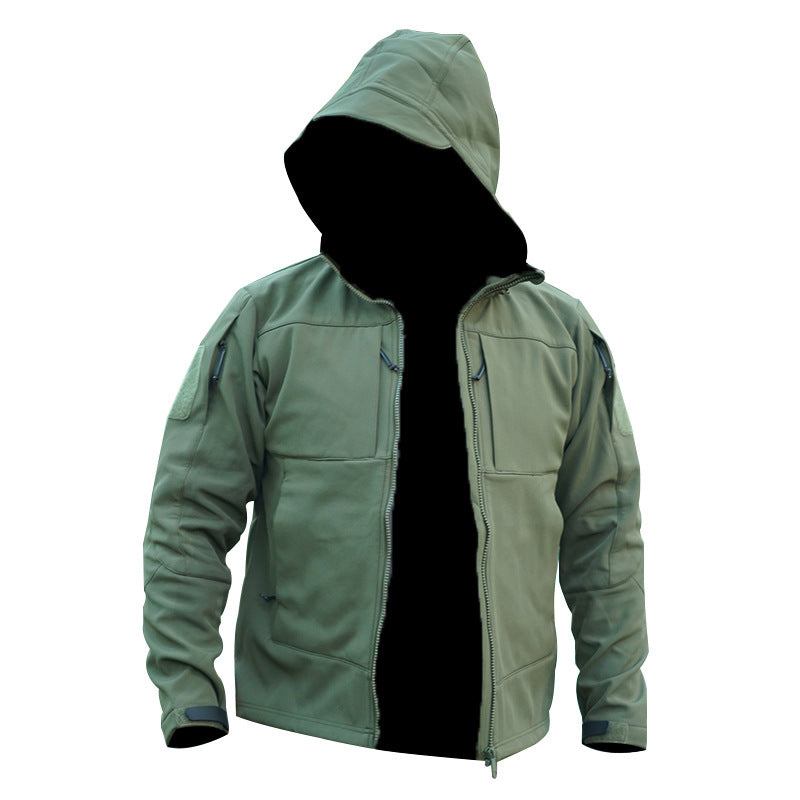 Men’s Outdoor Soft Shell Tactical Jacket | Waterproof, Windproof & Warm Assault Coat