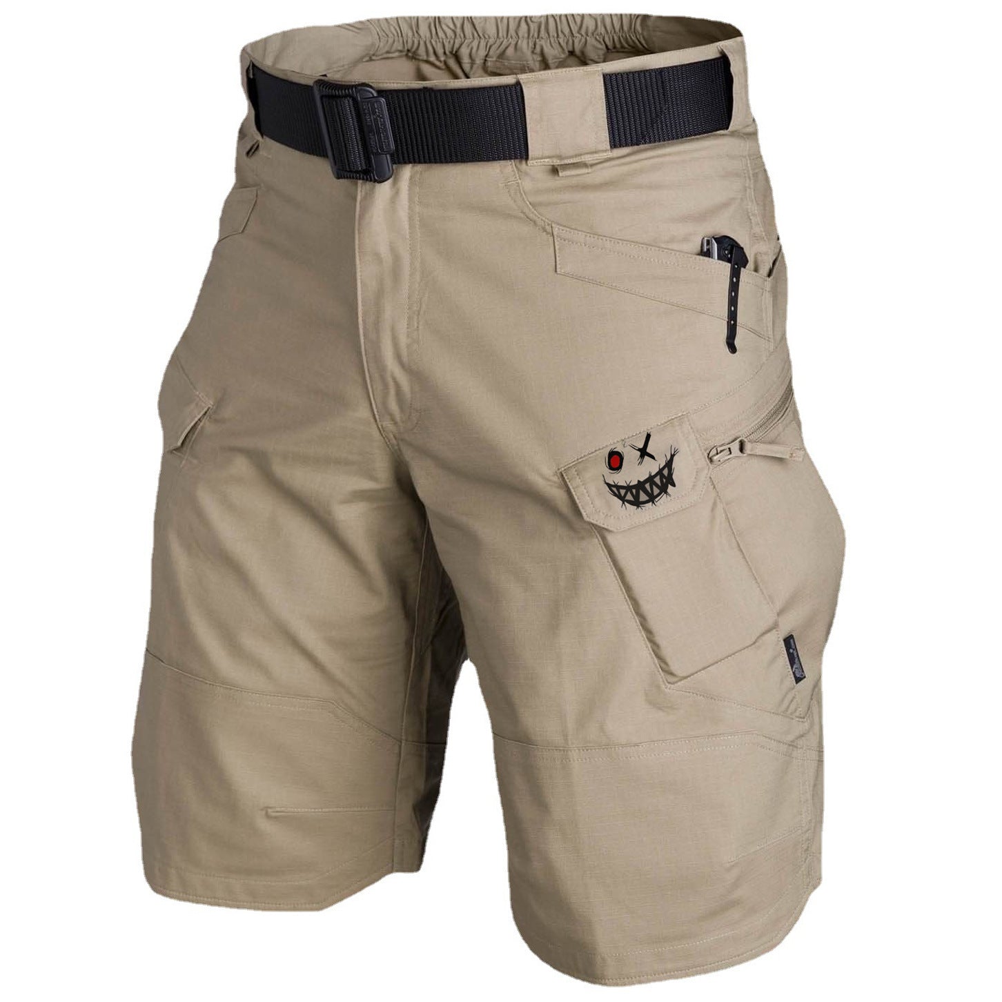 Ix7 Tactical Shorts – Men's 5-Pocket Military-Style Training Shorts for Summer Work & Outdoor Use