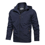 Men's Outdoor Waterproof And Windproof Hooded Jacket