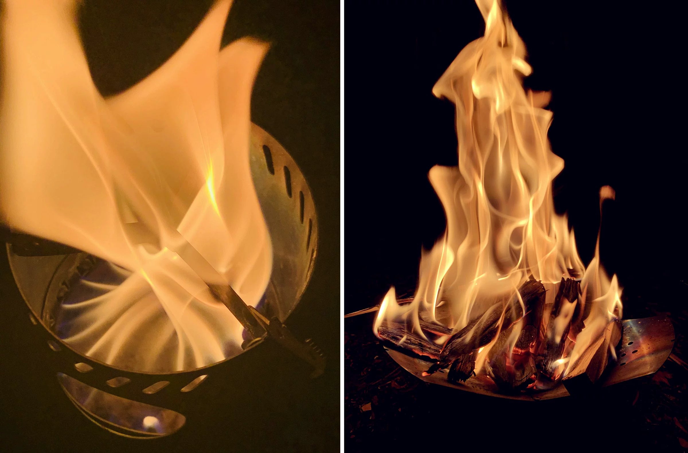Ti-Atomi Titanium Wood Stove - Portable Secondary Combustion