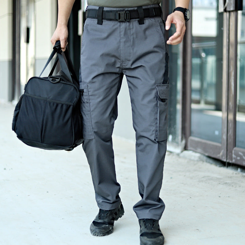 Men's Tactical Work Pants: Waterproof, Tear-Resistant, Multi-Pocket