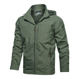 Men's Outdoor Waterproof And Windproof Hooded Jacket