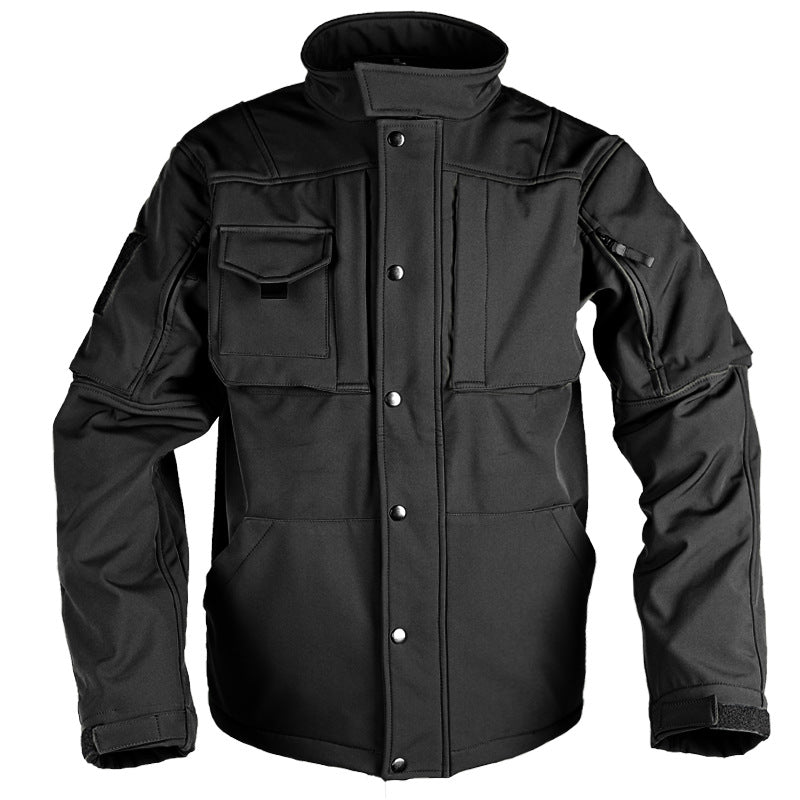 Men's Outdoor Windproof Wear-resistant Color Matching Jacket