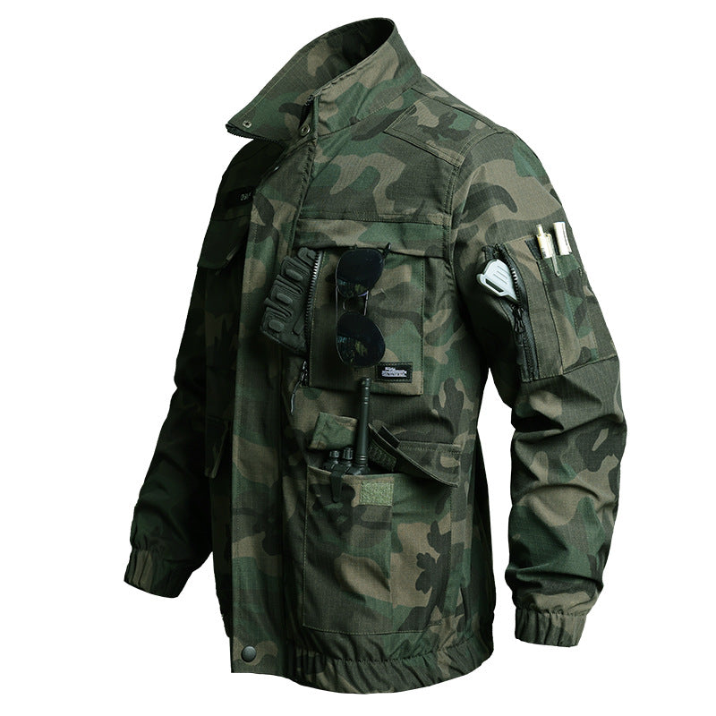 Durable Workwear Set – Tear-Resistant Mechanic Uniform, Breathable Protective Clothing