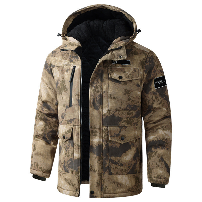 Outdoor Work Cold-Proof Cotton-Padded Jacket