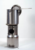 Ti-Atomi Titanium Wood Stove - Portable Secondary Combustion