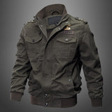 Men's Outdoor Casual Loose Stand Collar Hooded Jacket