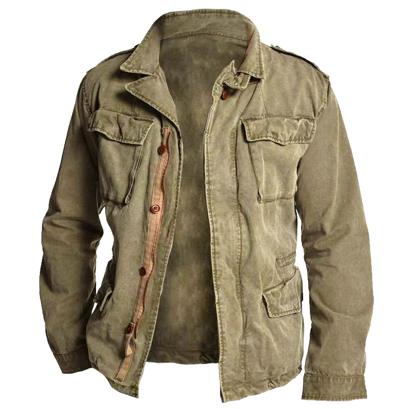 Men's Vintage Multi Pocket Jacket
