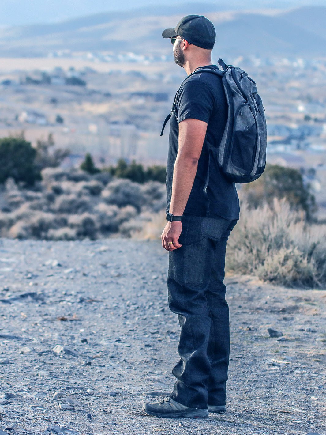 Espnman Tactical Denim Stretch Pants