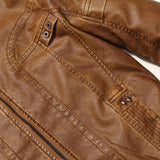 Espnman Leather Chopper Jacket