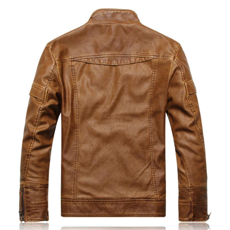 Espnman Leather Chopper Jacket