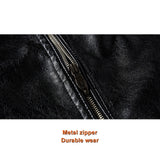 Espnman Men's Leather Jacket