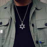 Hexagram Cross Alloy Necklaces