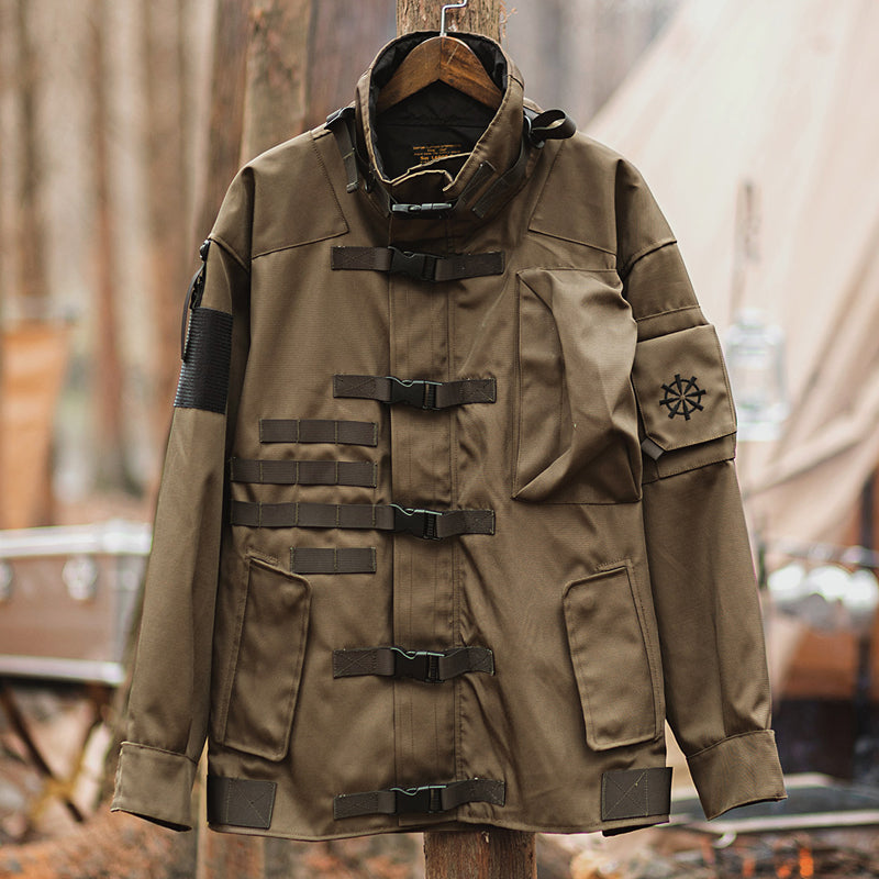 American Tactical Vintage Multi-pocket Camping Jacket