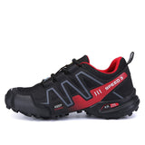 Men Hiking Shoes Non Slip Wear-Resistant Climbing Lightweight Walking Breathable Sneaker