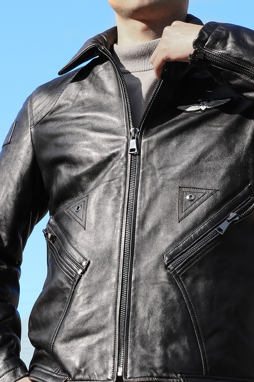 Eagle CM1 Men's Motorcycle Leather Jacket