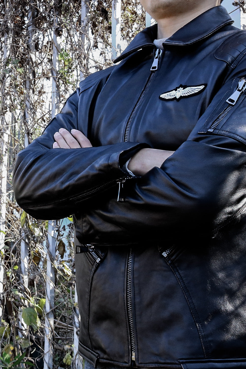 Eagle CM1 Men's Motorcycle Leather Jacket