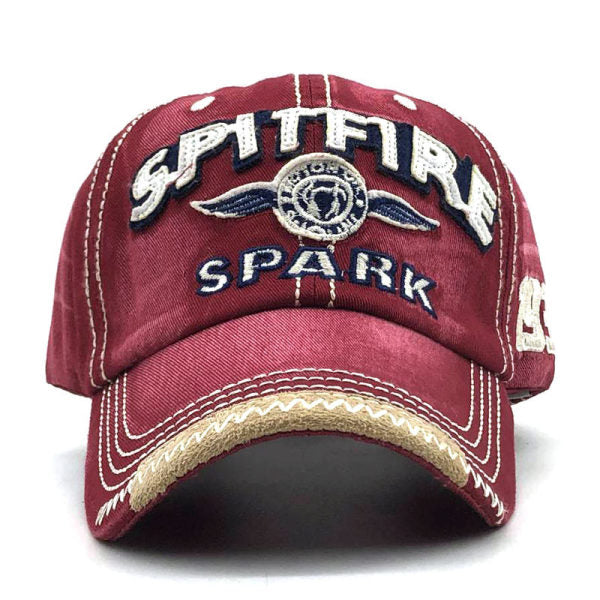 Spitfire Spark Baseball Cap Adjustable Convertible 1932 Multiple Colors