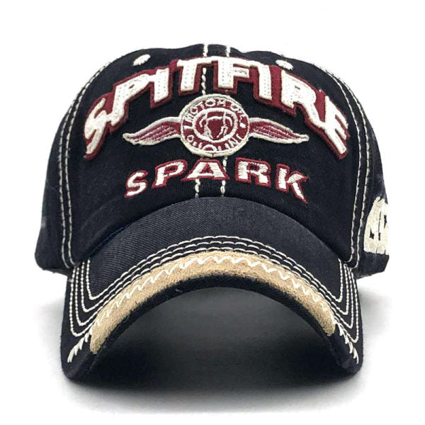 Spitfire Spark Baseball Cap Adjustable Convertible 1932 Multiple Colors