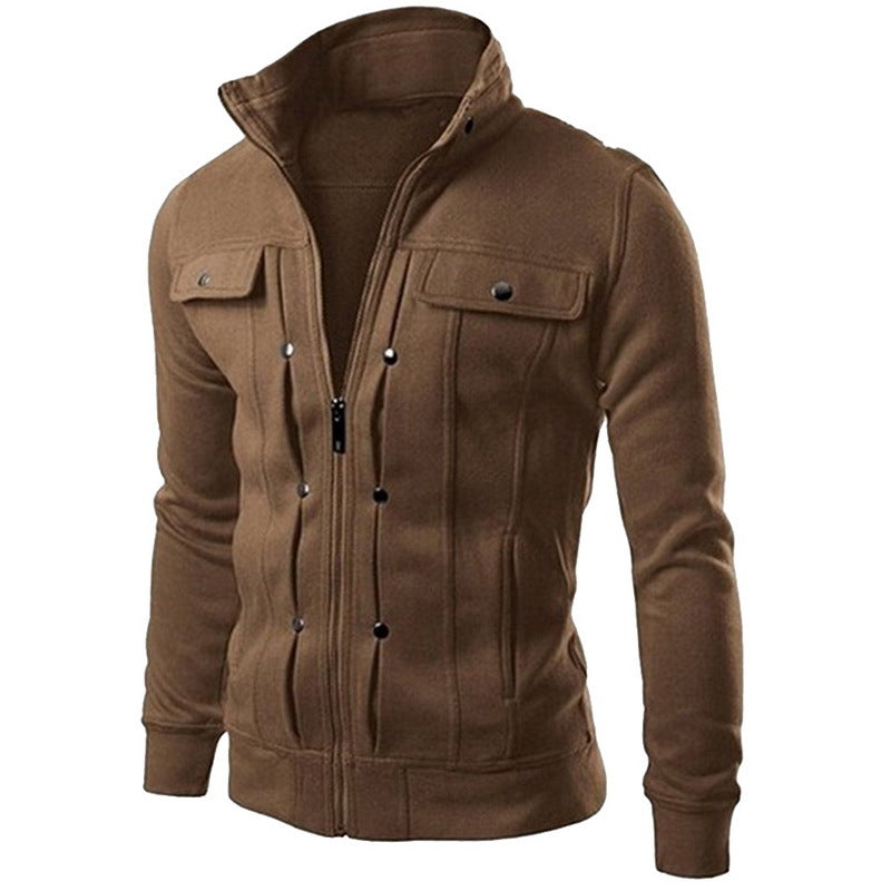 Men's Fashion Casual Side Zip Hoodie