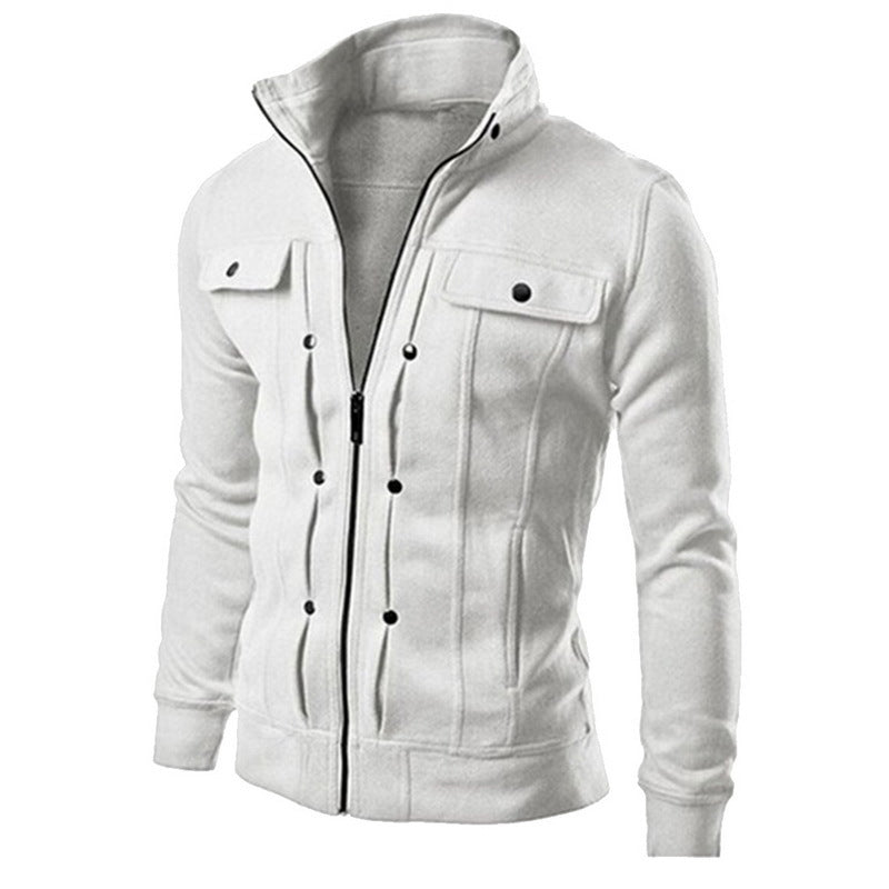 Men's Fashion Casual Side Zip Hoodie