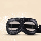 Espnman Retro Motorcycle Goggles with Adjustable Strap