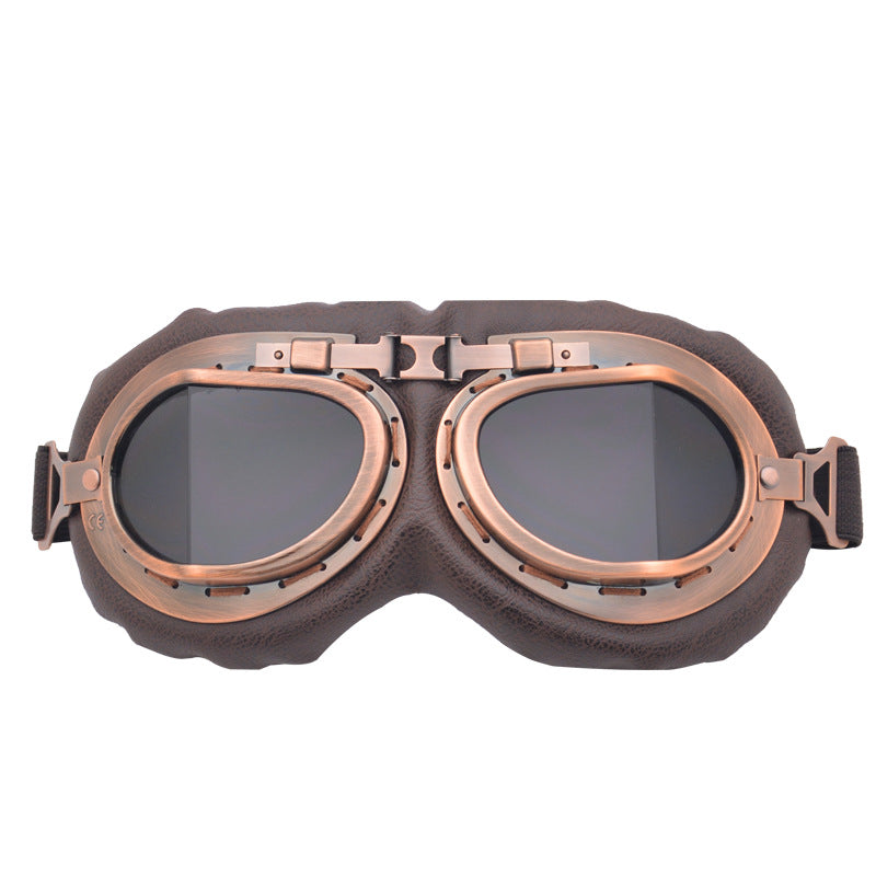 Retro Aviator Motorcycle Goggles