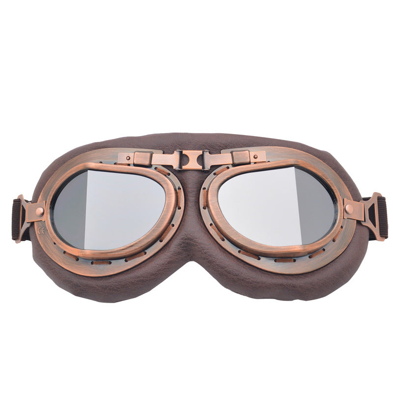 Retro Aviator Motorcycle Goggles
