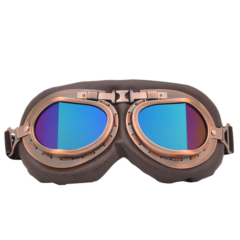Retro Aviator Motorcycle Goggles