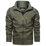 Men's Outdoor Waterproof And Windproof Hooded Jacket