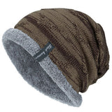 Men's Outdoor Warm Fleece Knitted Beanie