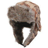 Men's Outdoor Camouflage Windproof Warm Fleece Ear Protection Hat