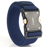 Men's Outdoor Nylon Quick Dry Aluminum Alloy Buckle Tactical Belt