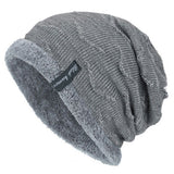 Men's Outdoor Warm Fleece Knitted Beanie