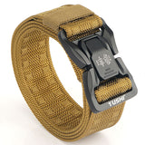Men's Outdoor Commuter Buckle Fast Dry Nylon Tactical Belt